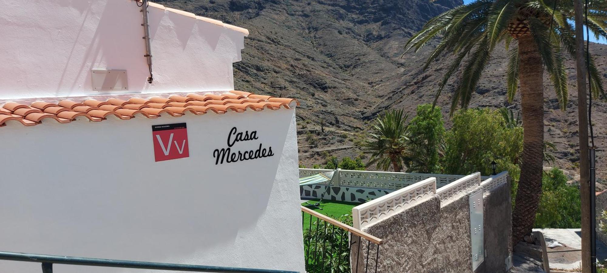 Vv Casa Mercedes Puesta De Sol Vallehermoso Exterior foto
